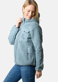 Online Nautic XPRNC Marstrand Stretch Pile Hood Jacket W Sea Green