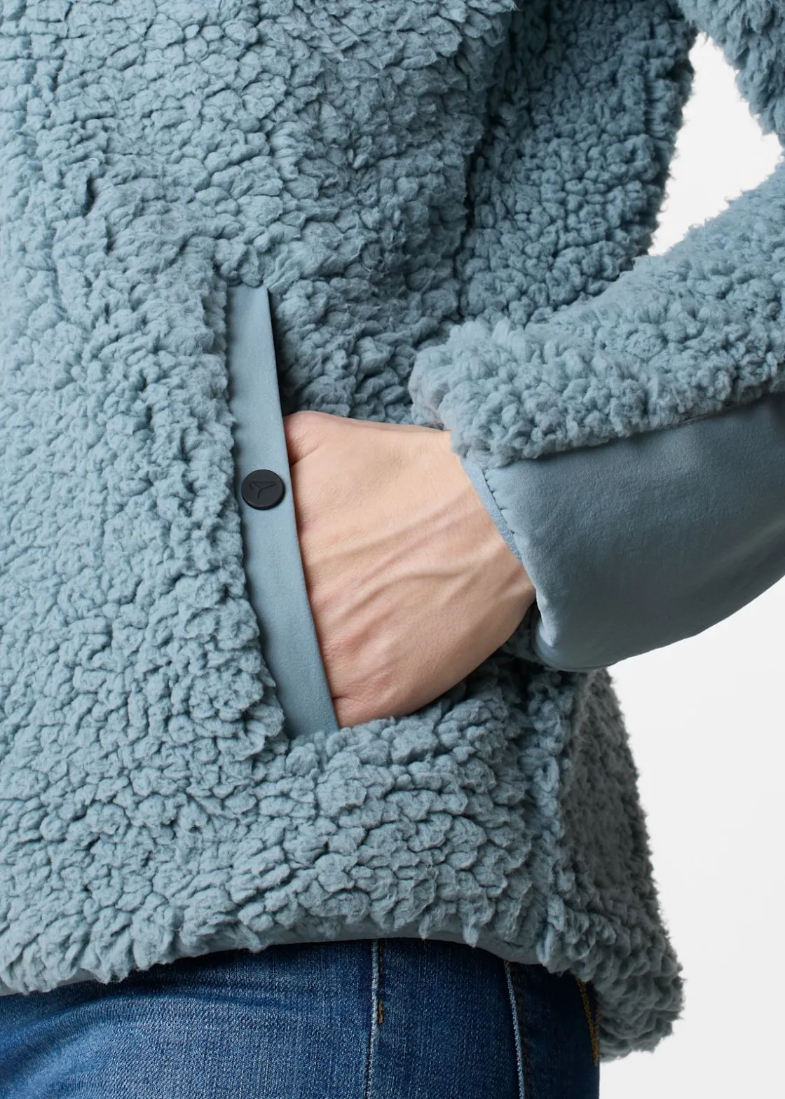 Online Nautic XPRNC Marstrand Stretch Pile Hood Jacket W Sea Green