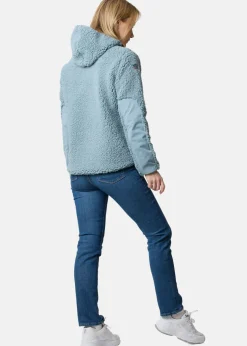 Online Nautic XPRNC Marstrand Stretch Pile Hood Jacket W Sea Green