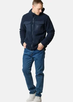 Clearance Nautic XPRNC Marstrand Stretch Pile Hood Jacket Dk. Navy