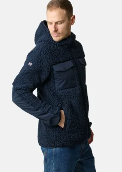 Clearance Nautic XPRNC Marstrand Stretch Pile Hood Jacket Dk. Navy