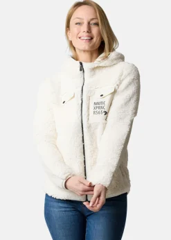 Nautic XPRNC Marstrand Stretch Pile Hood Jacket W Off White