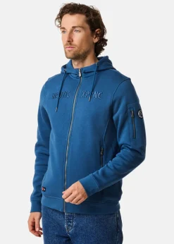 New Nautic XPRNC Marstrand Zip Hood II Denim Blue