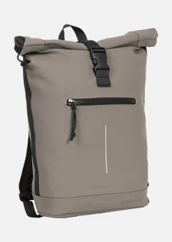 Best New Rebels Mart New York Rolltop Backpack Taupe