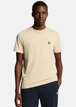 Best Lyle&scott Martin SS T-Shirt Sesame