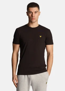 Sale Lyle&scott Martin SS T-Shirt Jet Black