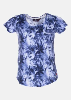 Clearance Nautic XPRNC Maui Tee W Blue AoP