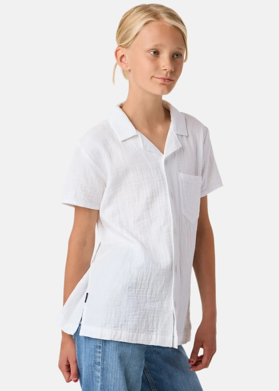 New Seaside Max Shirt JR White