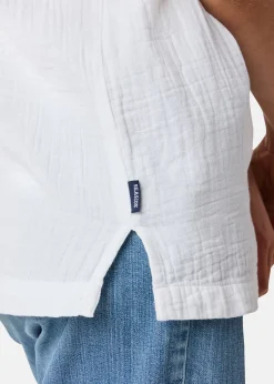 New Seaside Max Shirt JR White