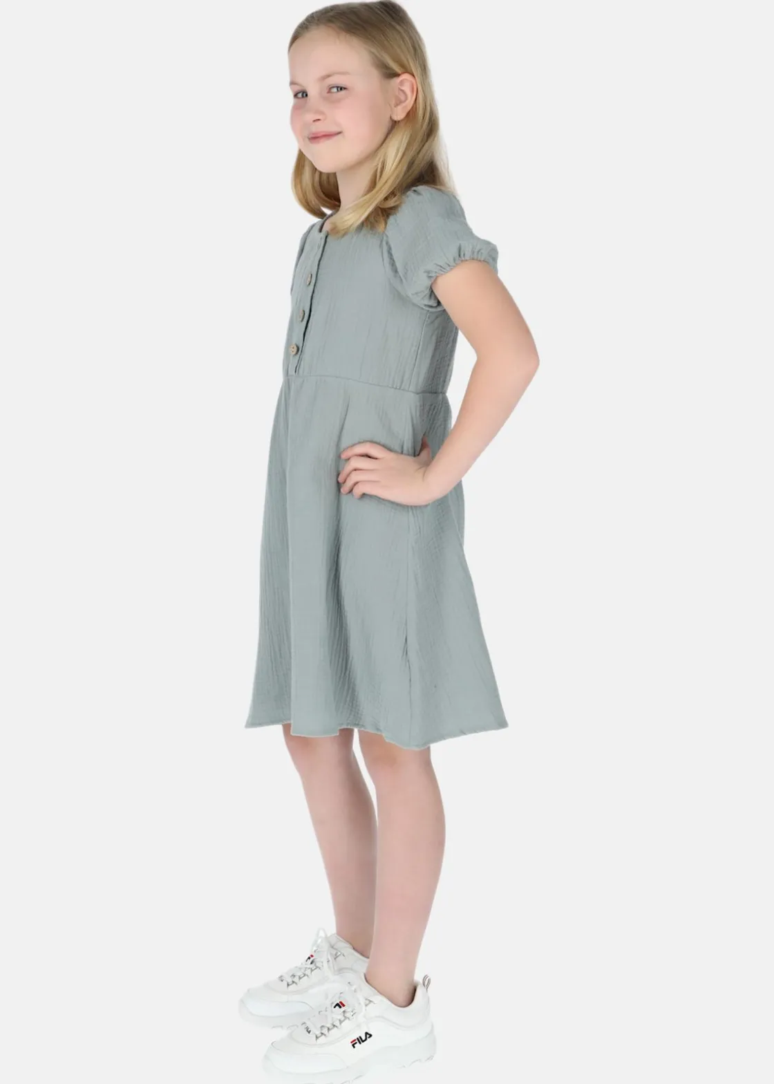 Best Seaside Maxime Dress JR Seaweed Green