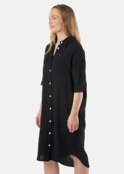 New Seaside Maxime Oversized Shirt W Black