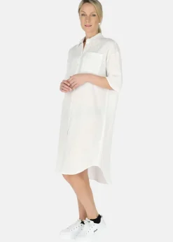 Best Seaside Maxime Oversized Shirt W White