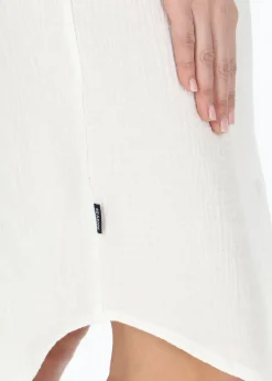 Best Seaside Maxime Oversized Shirt W White