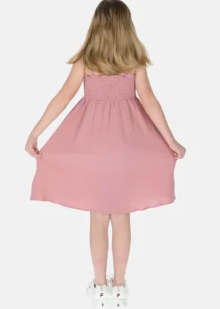 Best Seaside Maxime Smock Dress JR Dusty Rose