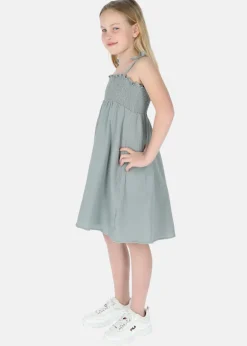 Outlet Seaside Maxime Smock Dress JR Seaweed Green