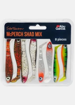 Clearance Abu Garcia McPerch Shad Mix 8pcs No Color