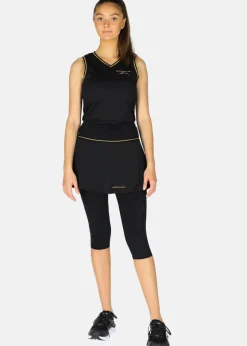 Hot Swedemount Melbourne Padel 3/4 Skort W Black