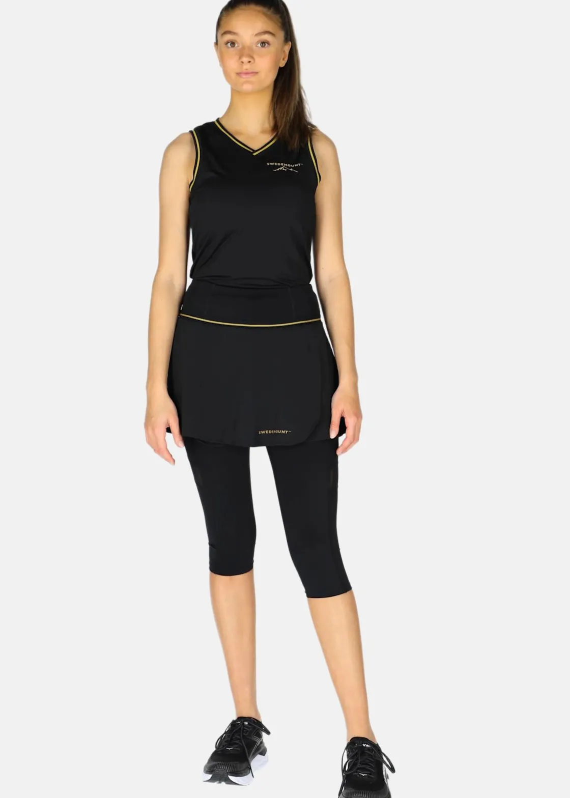 Hot Swedemount Melbourne Padel 3/4 Skort W Black