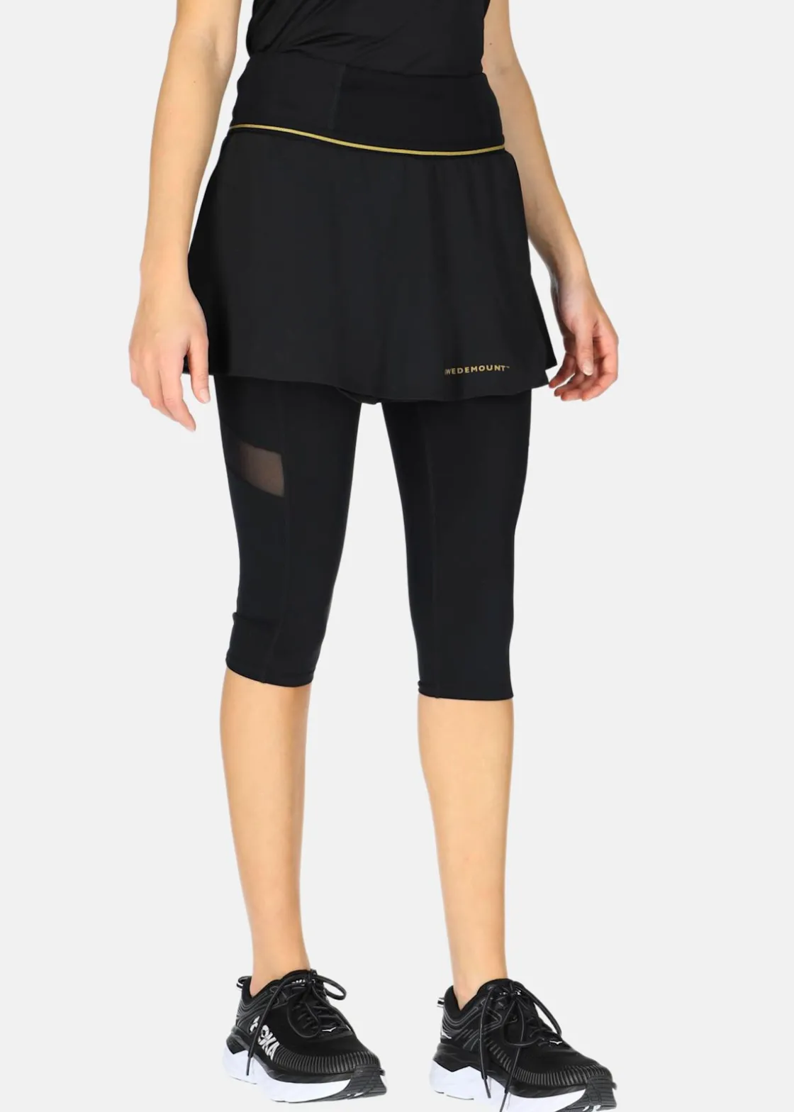 Hot Swedemount Melbourne Padel 3/4 Skort W Black