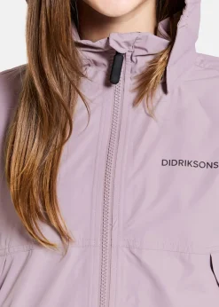 Outlet Didriksons MELISS KIDS JKT Dusty lilac