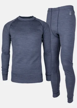Best Lindberg MERINO SET, UNISEX ORION BLUE
