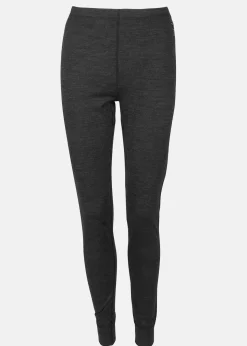 Hot Lindberg MERINO SET, WOMEN BLACK MELANGE