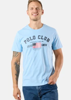 Saint Vincent Mesa Tee Lt Blue