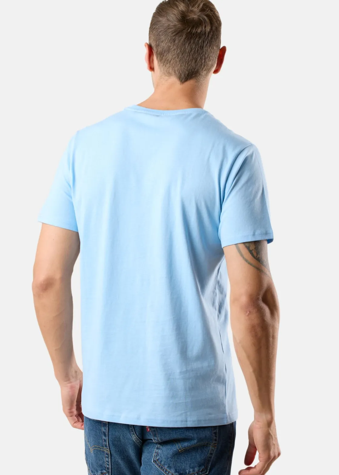 Saint Vincent Mesa Tee Lt Blue