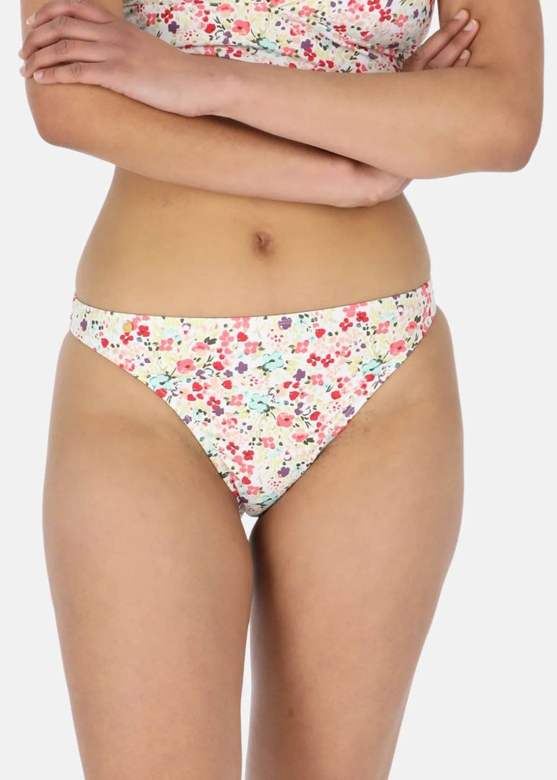 Hot Seaside Miami Bikini Bottom Multi Flower