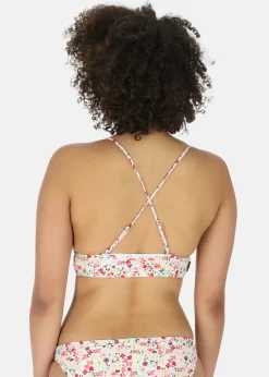 Seaside Miami Bikini Top Multi Flower