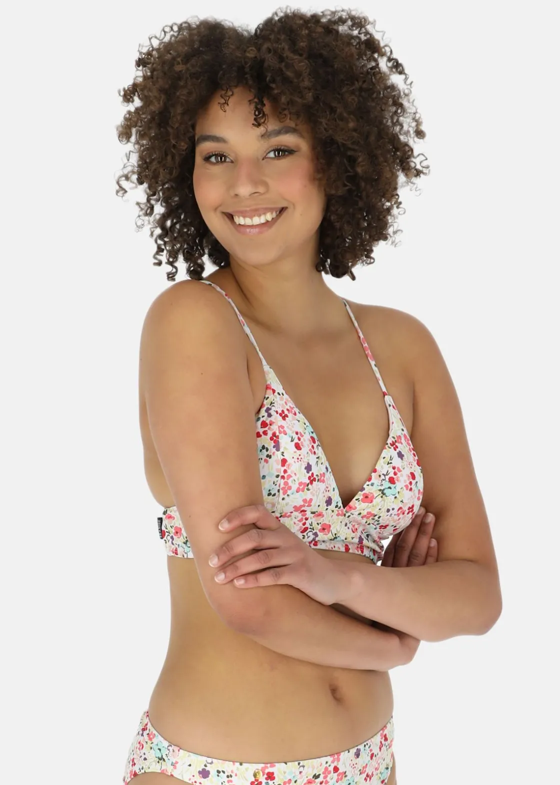 Seaside Miami Bikini Top Multi Flower