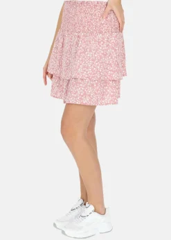 Clearance Seaside Miami Skirt W Dusty Rose Flower