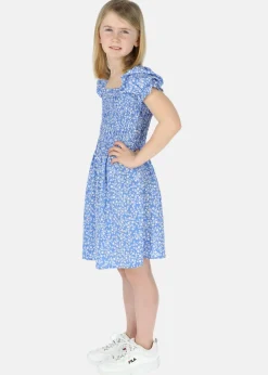 Online Seaside Miami Smock Dress JR Blue Flower