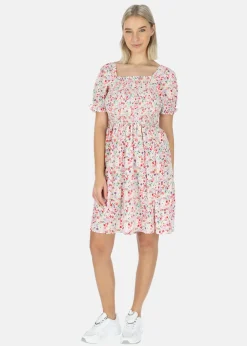 Sale Seaside Miami Smock Dress W Multi Flower