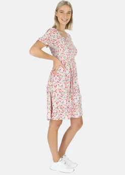 Sale Seaside Miami Smock Dress W Multi Flower