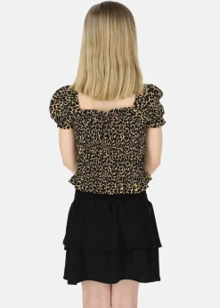 Seaside Miami Smock Top JR Leopard