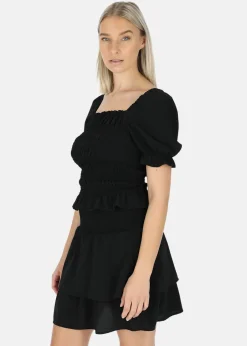 Sale Seaside Miami Smock Top W Black