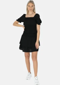 Sale Seaside Miami Smock Top W Black