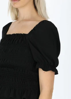 Sale Seaside Miami Smock Top W Black