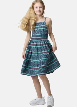 Clearance Seaside Miami Strap Dress JR Blue Multi Flower