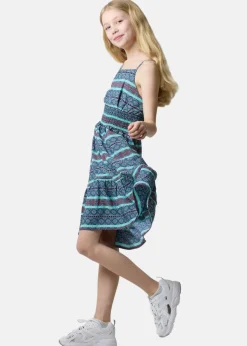 Clearance Seaside Miami Strap Dress JR Blue Multi Flower