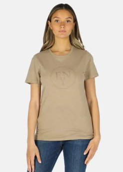 Hot Ellen New York Miami Tee W Savannah Beige