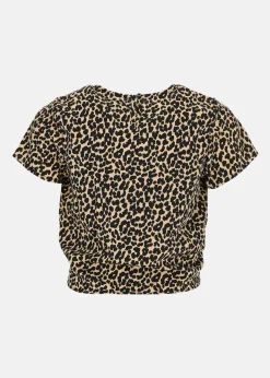 Seaside Miami Top JR Leopard