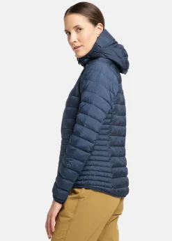 Clearance Haglöfs Micro Nordic Down Hood Women Tarn Blue