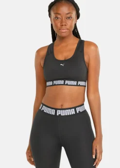 New Puma Mid Impact Strong Bra Puma Black