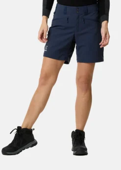New Haglöfs Mid Standard Shorts Women Tarn Blue/True Black
