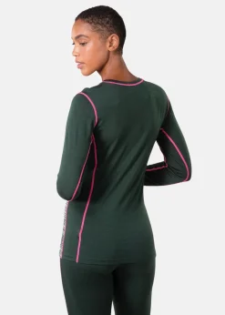 Online Kari Traa MINA LS DARK GREEN