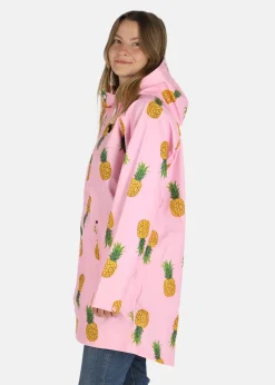 Blount & Pool Monsoon Rain Coat Pink Pineapple