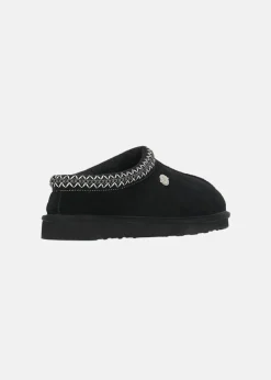 Clearance Seaside Montana Suede Wool High Rise Slip In W Black