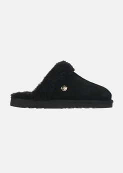 Online Seaside Montana Suede Wool slip in W Black